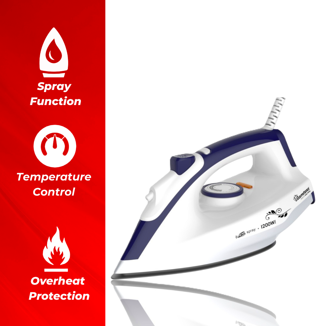 RAMTOMS (RM/693) DRY IRON W STEAM