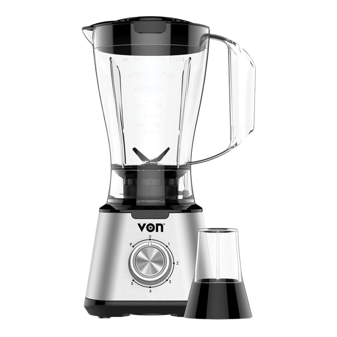 VON BLENDER (VSBT06MNX) 1.5L 600W JAR SS 