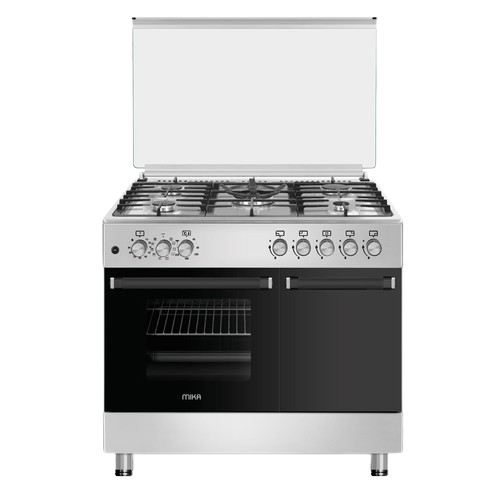MIKA 90CM S/COOKER 4G+1E MST9041WEG4SB