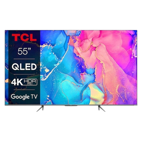 TCL 55 INCH TV 4K UHD QLED SMART GOOGLE TV 55T6D