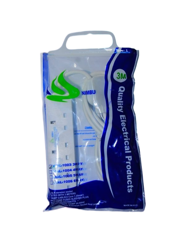 NIMBU EXTENSION 3 WAY W SURGE PROTECT NAL-3UOP2203