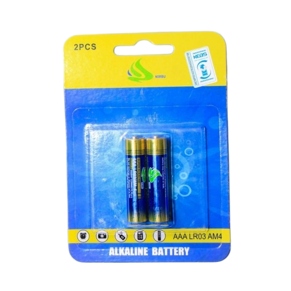 NIMBU ALKALINE BATTERY (LR03) 2PC