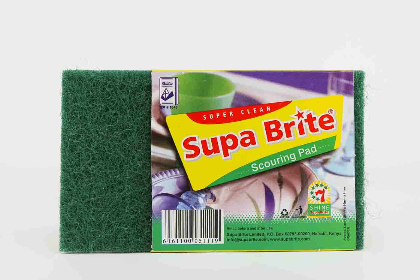 SUPA BRITE SCOURING PAD STANDARD