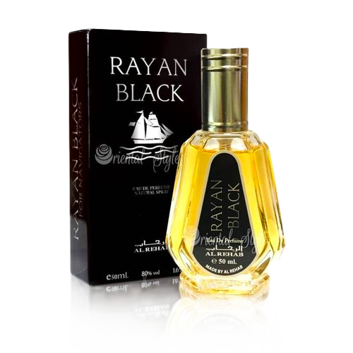 AL-REHAB PERFUME RAYAN BLACK 50ML