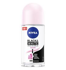 NIVEA ROLL ON INVI BLK & WHT ORIG 50ML