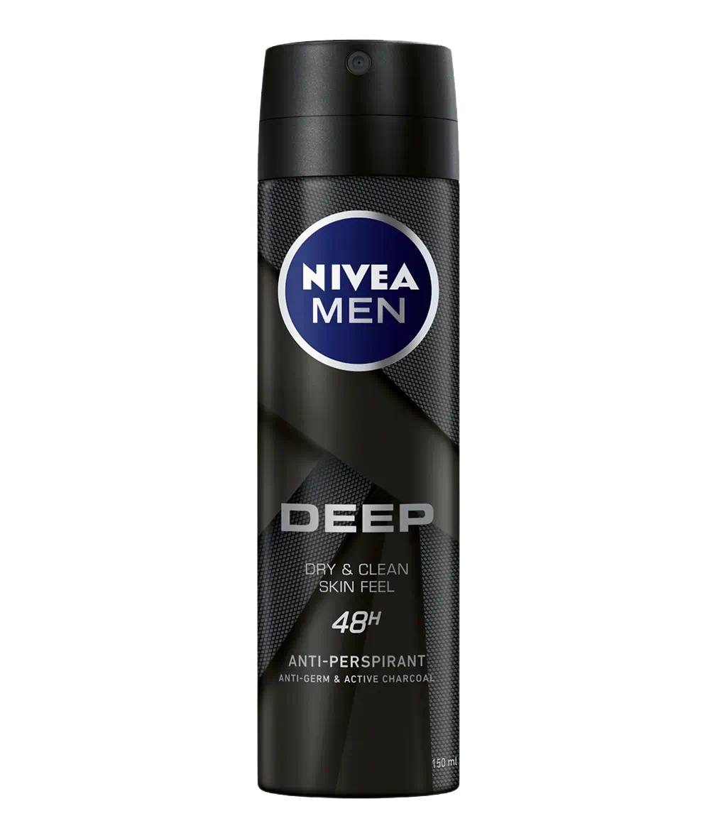 NIVEA DEEP SPRAY (M) 150ML