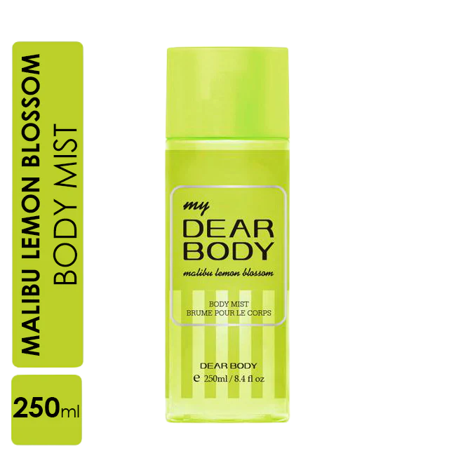 DEAR BODY MIST MALIBU LEMON 250ML