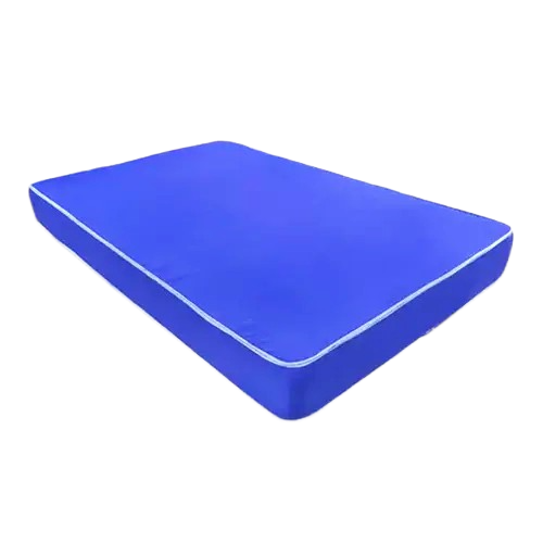 MAISHA HD MATTRESS 74X60X6 BLUE PIPING