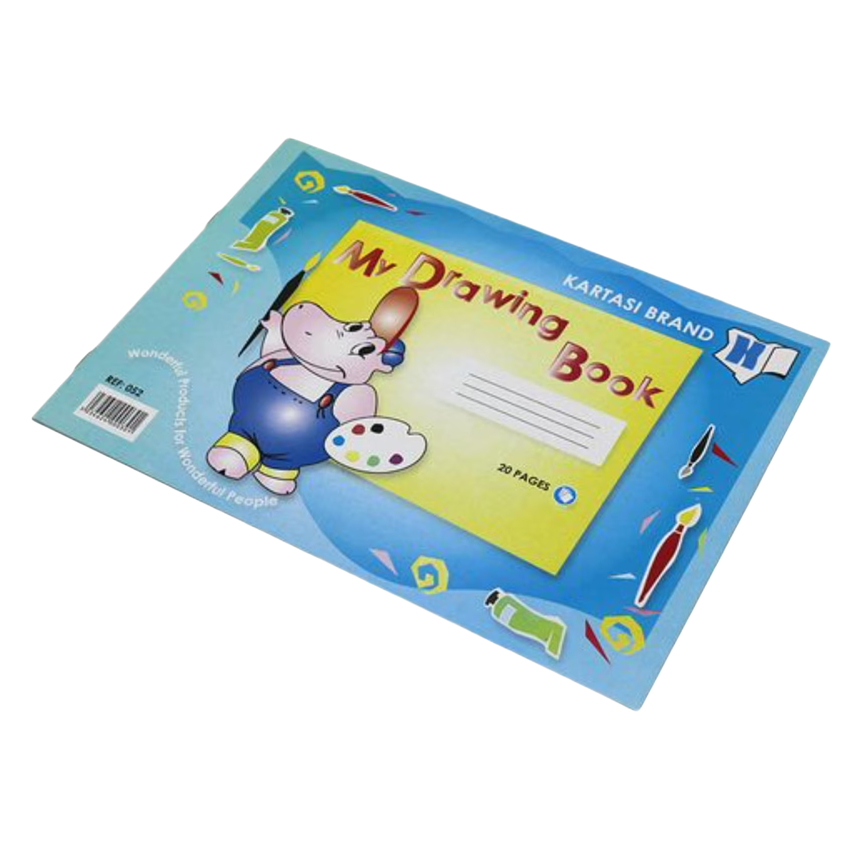 KB EX BOOK DRAWING A4 20PGS #051
