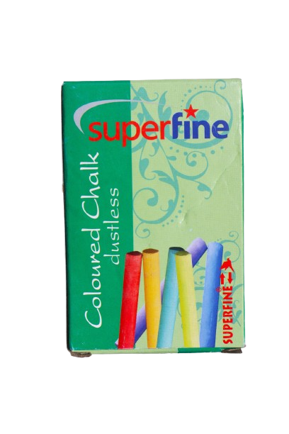 SUPERFINE COLOURED CHALK DUSTLESS 