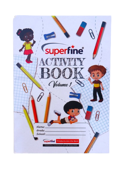 SUPERFINE ACTIVITY BOOK A4