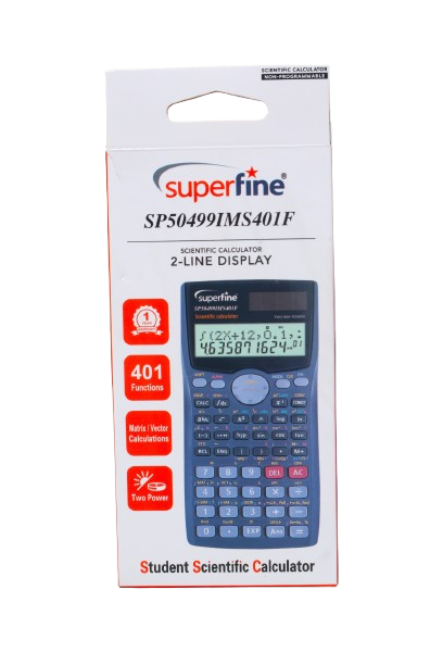 SUPERFINE CALCULATOR SP50499IMS401F