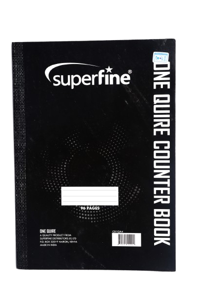 SUPERFINE COUNTER BOOK 1Q 96PGS