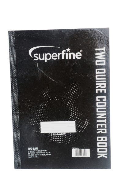 SUPERFINE COUNTER BOOK 2Q 192PGS