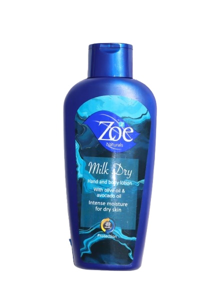 ZOE BODY MILK DRY SKIN 400ML