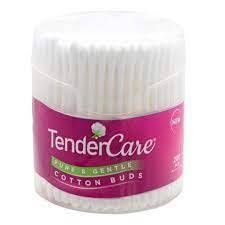 TENDERCARE EARBUDS WHITE 100S POLY
