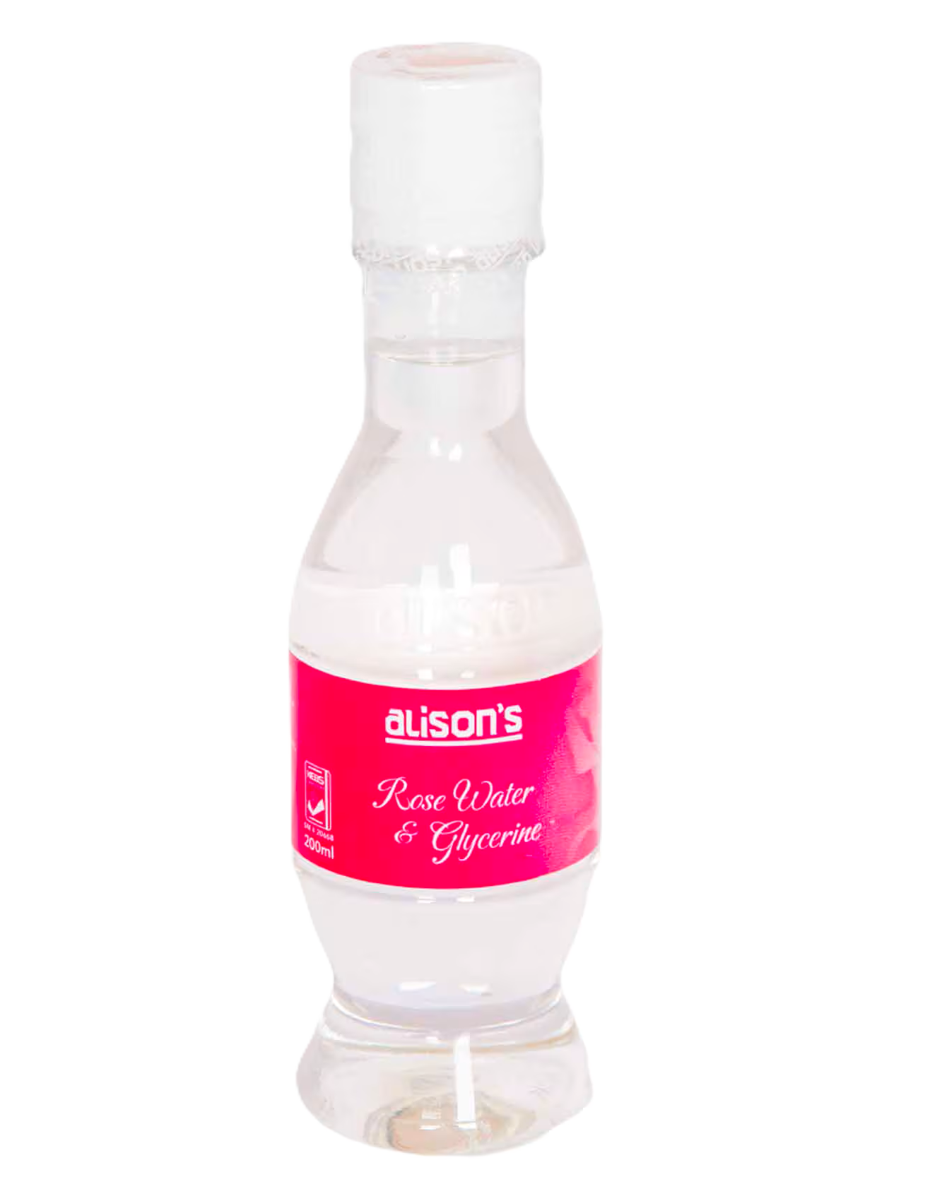 ALISONS ROSE WATER 200ML W/GLYCERINE