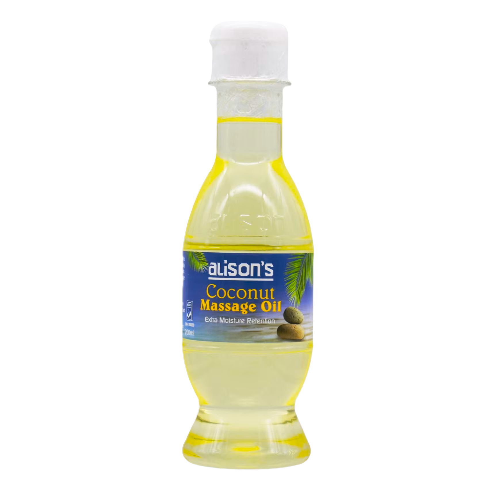 ALISONS MASSAGE OIL 200ML W/COCONUT