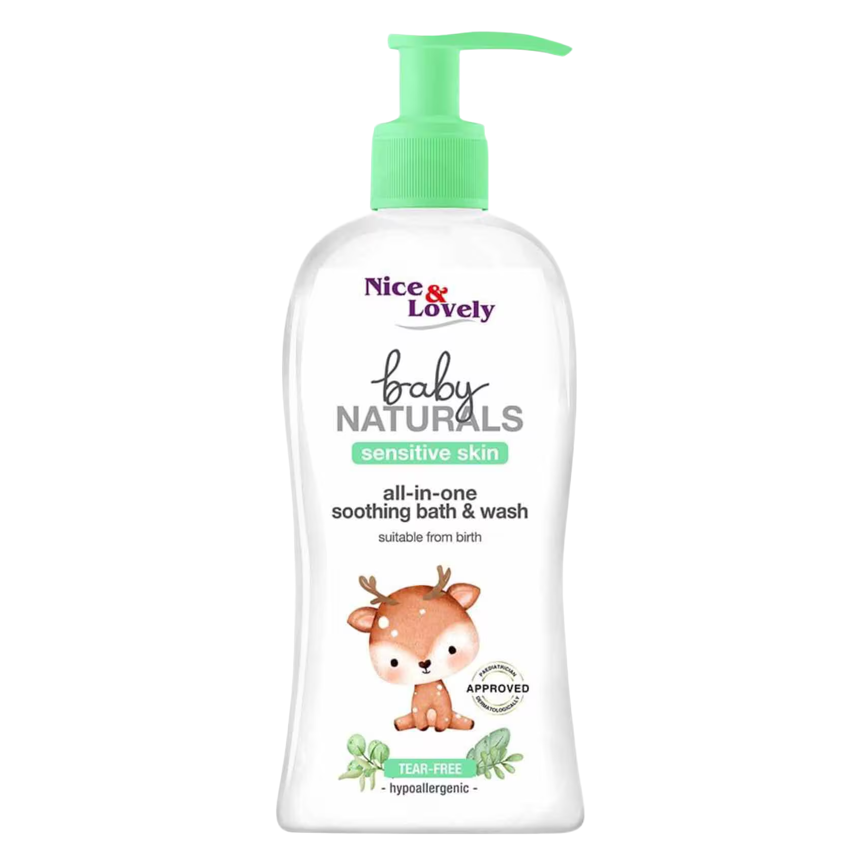 N/LOVELY BABY NAT ALL IN ONE BATH WASH 300ML