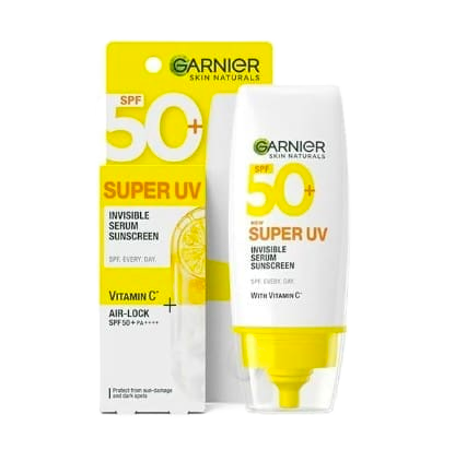 GARNIER SUP UV INVIS SERUM S/SCREEN SPF 50 30ML