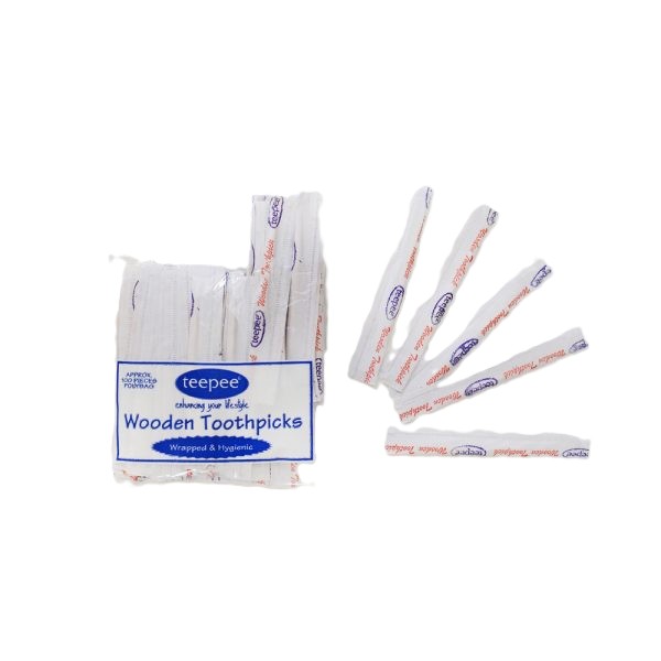 TOOTH PICK WRAPPED 100S TP1 TEEPEE