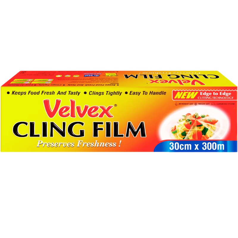VELVEX CLING FILM STD 30CMX30M