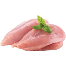 CHICKEN BREAST BONELESS (KG) R/INV